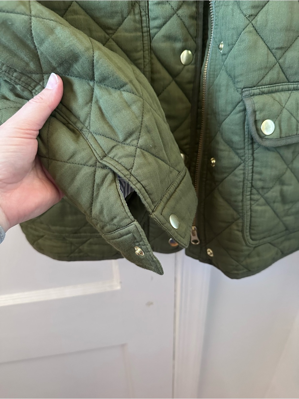 J.Crew Quilted Barn Jacket - Picture 5 of 8
